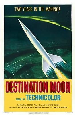 Destination Moon Movie Poster Large 24inx36in • $23.49