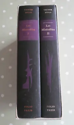 Les Miserables By Victor Hugo Folio Society Box Set First Printing Dated 1976 • $74.71