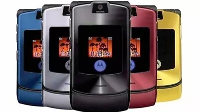 Motorola RAZR V3i Retro Flip Phone - All Colours Unlocked - Pristine GRADE A+ • $28