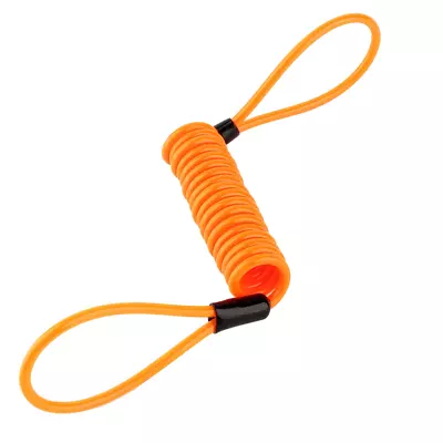 ・Motorcycle Bike Alarm Disc Lock Antitheft Security Spring Reminder Cable Tight • $7.23