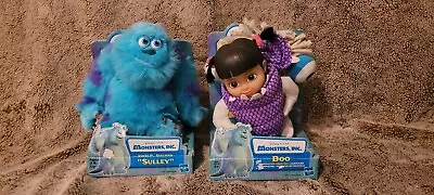 2001 Disney Monsters Inc Boo Monster Costume Plush Doll & Sulley  RARE NIB NOS • $144.58