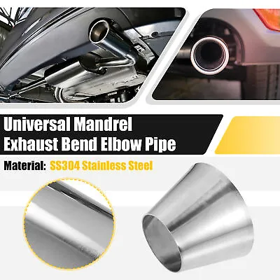 Mandrel Exhaust Bend Elbow Pipe 304 Stainless Steel For Cars 3  OD To 5  OD • $16.91