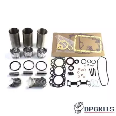 L3E-W262KL Engine Overhaul Rebuild Kit For Mitsubishi Volvo EC15 Excavator 18mm • $250.66