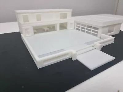 3d Printed House And Garage For Hotwheels And Matchbox Cars 1:64 Scale Cars • $70