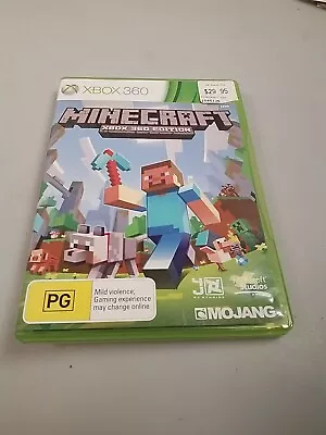 Minecraft Xbox 360 Edition - Microsoft Xbox 360 Game PAL NO MANUAL  • $15