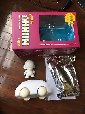 Kidrobot Mini Munny Mobile DIY Munnyworld White Toy Mystery With Accessories • $64.99