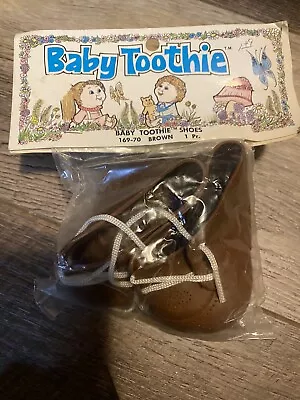 Baby Toothie Shoes Fit Cabbage Patch Kids Nip Vintage • $10