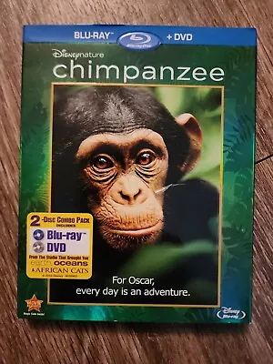 Disneynature: Chimpanzee Two-Disc Blu-ray/DVD Combo Nature Disney Tim Allen  • $5.99
