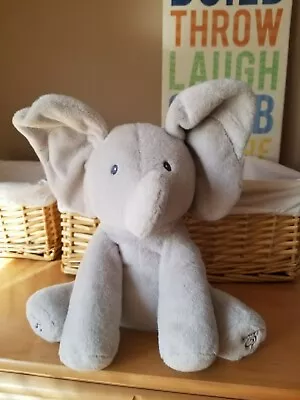 Baby GUND Flappy The Elephant Plush Animated Toy ~ Excellent Condition 4053934 • $16.87