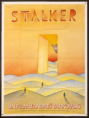 RARE Stalker Tarkovsky 1981 Original French Grande Poster - VG+/Excellent • $850