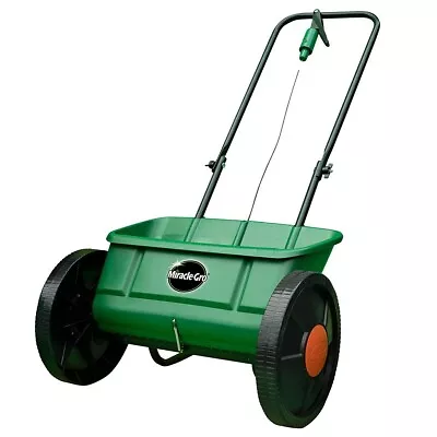 Miracle Gro Drop Spreader Garden Lawn Seed Outdoor Fertiliser Spreader 45cm • £57.88