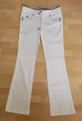 Jane Norman Womens White Bootcut Jeans UK Size 10  • £29.99