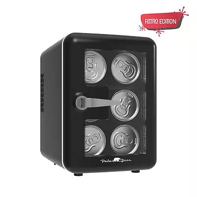 Mini Fridge Cooler 6.5in. 4-Liter Retro Window Standard Door Compact • $23.21