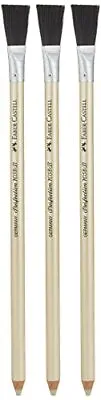 Faber-Castell Faber Castell Perfection Eraser Pencil With Brush (3-Pack) • $10.87