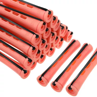 10x DIY Cold Perm Rod Roller Hair Roller Curling With Hair Curler Elastic Band • £2.81