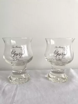 Tia Maria Glasses ×2 • $29.75