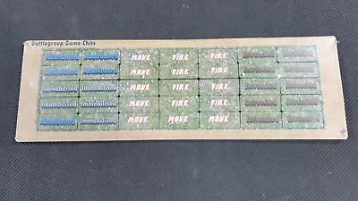 £0.97 • Buy Battlegroup War Game Tokens Markers Chits