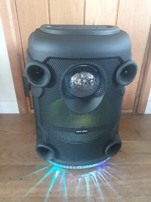 £89.99 • Buy Vocal-Star VS-PPA Portable Bluetooth Karaoke Speaker 300w, 2 Mics Disco Lights