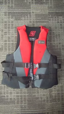 Stearns Water Ski Wakeboard Neoprene Life Vest Type III PFD Adult Medium 5435 • $16.99