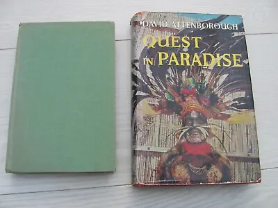 Quest In Paradise David Attenborough 1960 HB 1st Ed + Zoo Quest For A Dragon		 • £9.99