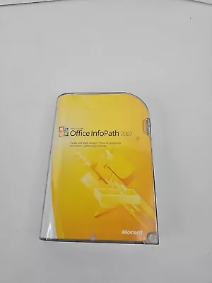 Microsoft Office InfoPath 2007 Disc And With Key • $18.91