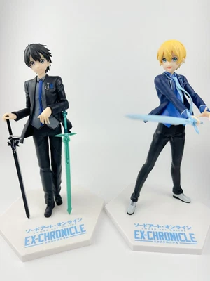 $96.83 • Buy Sword Art Online Kirito & Eugeo Figure EX-CHRONICLE SAO 23cm SEGA From Japan