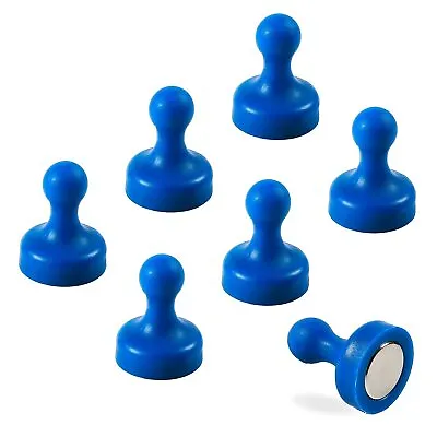 7 Strong Fridge Magnets Large Magnetic Push Pins For Glass Memo Board Skittle • £8.95