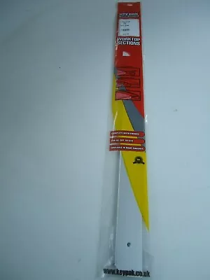 £4.95 • Buy Key Pak Kitchen Worktop End Trim | Satin Silver M326 Lot 361