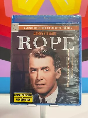 Rope Blu-ray James Stewart NEW Alfred Hitchcock Masterpiece Series • $12.99