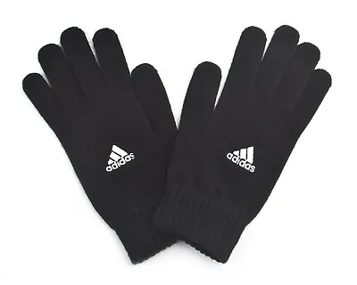 Adidas Tiro Gloves Mens Knitted Gloves GH7252 Black/White Brand New • £17.90