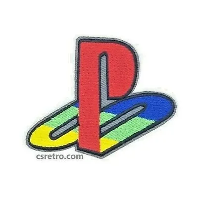 Playstation Vintage Retro Style Video Game Iron On Patch Fashion Applique NEW • $4.50