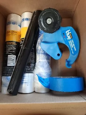  ScotchBlue Masking Tape And Paper Dispenser Blade  And 3 Rolls 48in Plastic  • $34.99