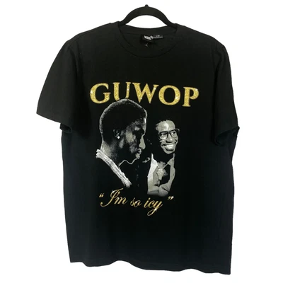 $35 • Buy Gucci Mane Guwop Black Cotton Tee Shirt Top Size L
