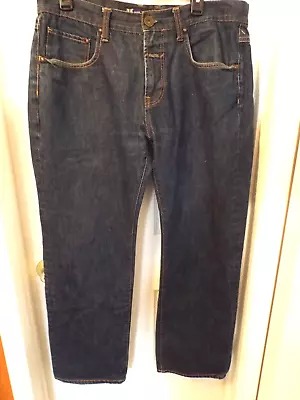 Y2K Marithe Francois Girbaud Jeans Blue Twisted Five Men's 36x30 Regular • $44.77