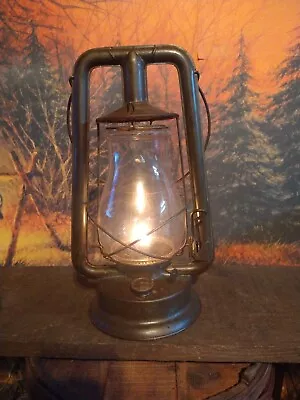 Embury MFG CO Supreme No. 210 Hot Blast Lantern Working Clear Glass Globe  • $49.25