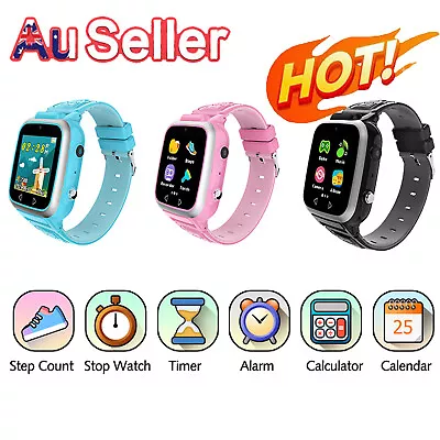 $13.90 • Buy Kids Smart Watch 8 Educational Games Exercise Kids Reaction MP3 Player Recording