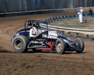Billy Cassella 1975 #6 Sprint Car On Track At Reading 8x10 Glossy Photo • $2.69