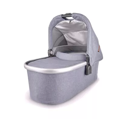 UPPAbabyV2 2021 Bassinet Frame W/ Liner Gregory (Blue Mélange/Silver) NO CANOPY • $75