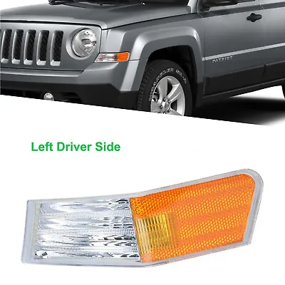 $15.99 • Buy For 2007-2017 Jeep Patriot Parking Turn Signal Light Housing - Left Driver Side