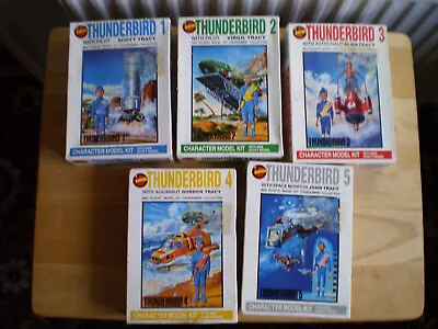 Vintage Imai  1992  Thunderbirds Pilot Set 1-5 Tb1 Started All Others Untouched • £29.99