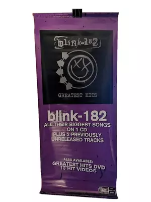 $200 • Buy Blink-182 Greatest Hits Promotional Banner (40 X 18)