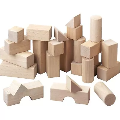 HABA Basic Building Blocks 26 Piece Starter Set (Made In Germany) • $86.89