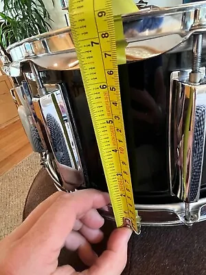 Vintage Yamaha 970 RA Snare 7 X 14 In Piano Black • $600