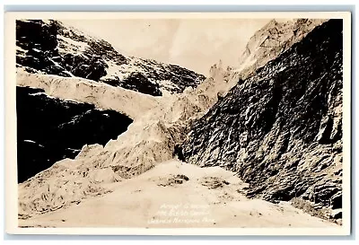 Angel Glacier Mt. Edith Cavell Jasper National Park Canada RPPC Photo Postcard • £9.71