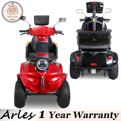4-Wheel Travel Mobility Scooter 1000W 60V 20AH Battery Motor Fit Adult Senior • $109