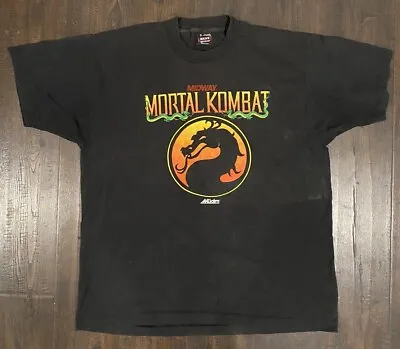 Vintage 1992 Mortal Kombat T Shirt XL • $85
