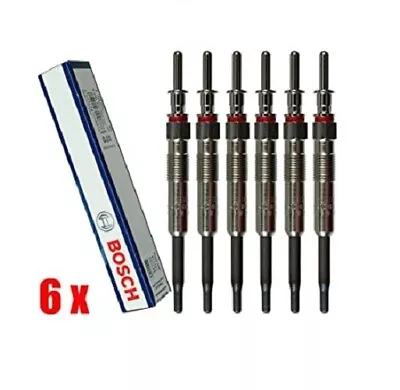 6x OEM BOSCH Glow Plugs Set 0250603009 80045 BMW E90 335d '09-11 E70 X5 '09-13 • $145