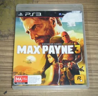 Sony PlayStation 3 PS3 Game - Max Payne 3 • $9.99