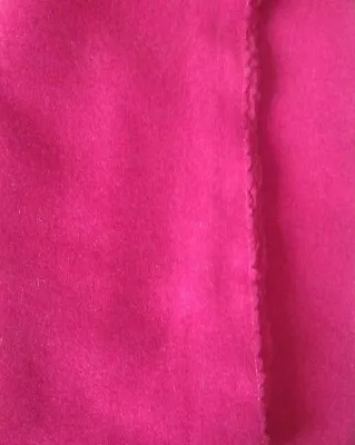 Amatheon Magenta Wool Fabric By Warwick. 1.4 Metres. (Ref: 0317) • £18