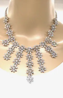 Nolan Miller Crystal Snow Flake  Necklace  • $19.99